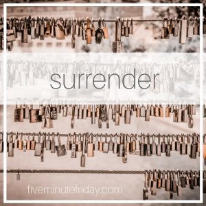 surrender