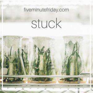 stuck