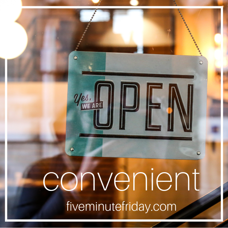 convenient