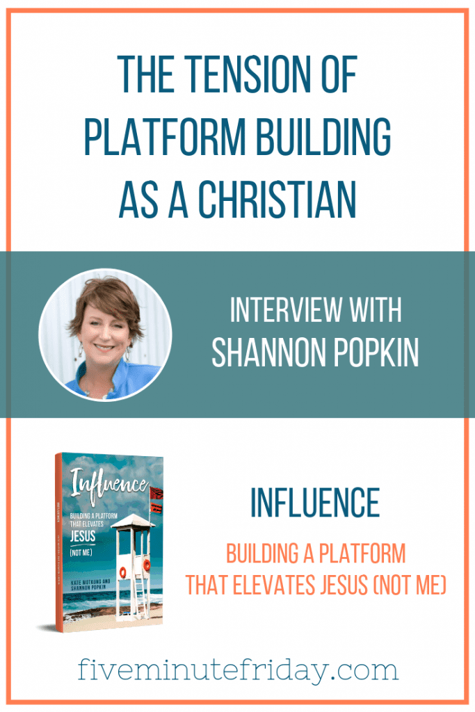 Pinterest graphic for interview with Shannon - 1