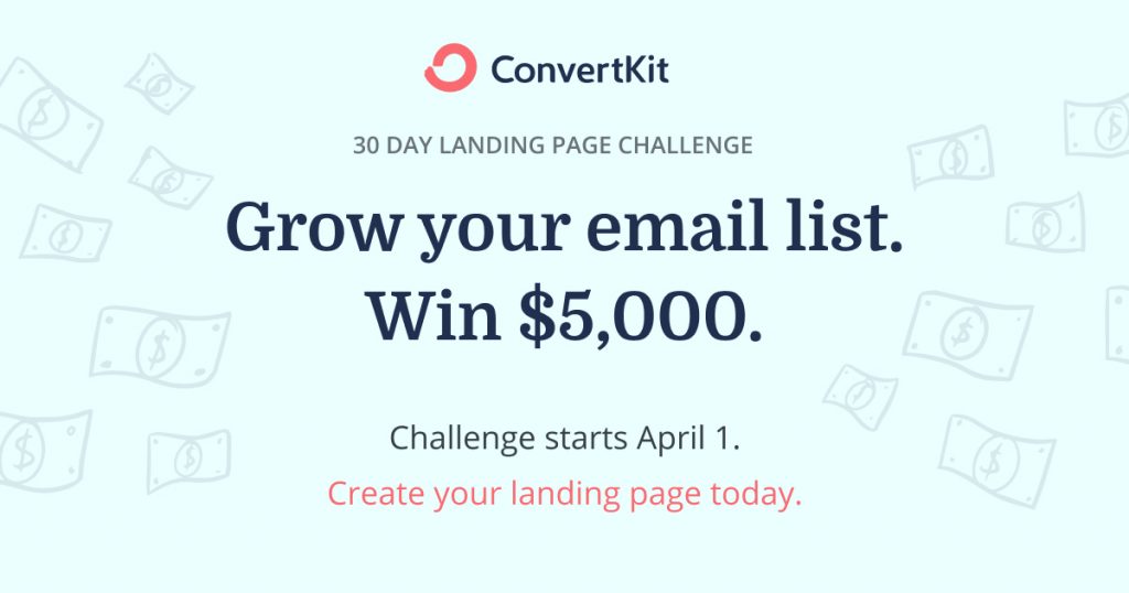 landing page