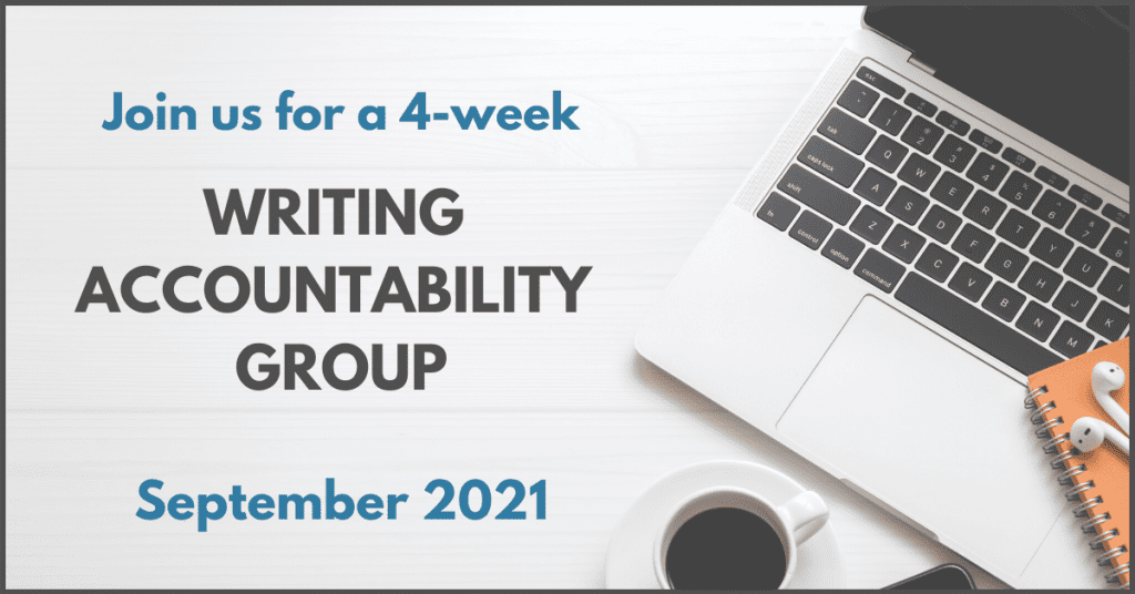 writing accountability group