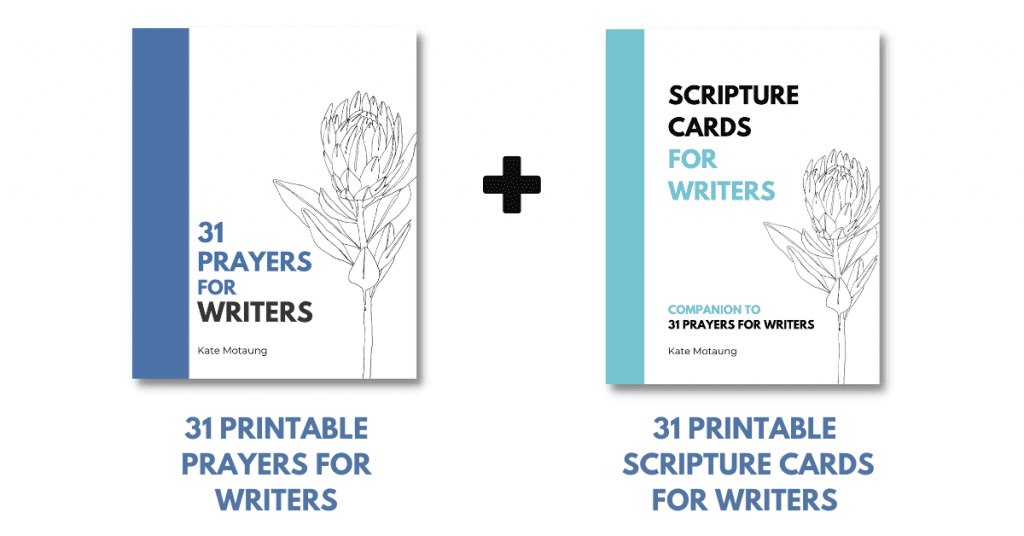 prayers for writers