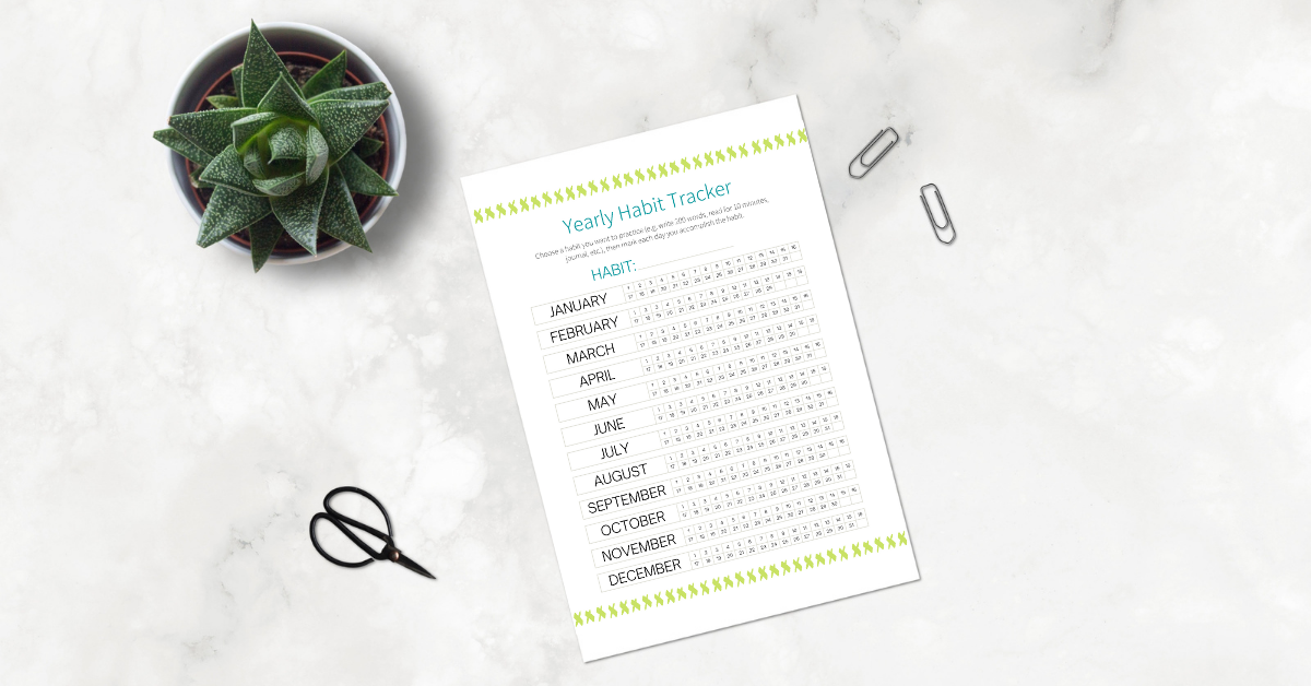 habit tracker habit tracker for writers